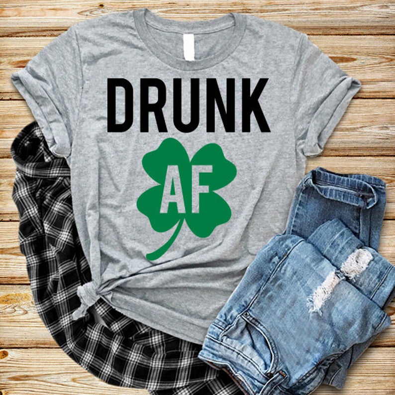 Drunk AF SVG Saying