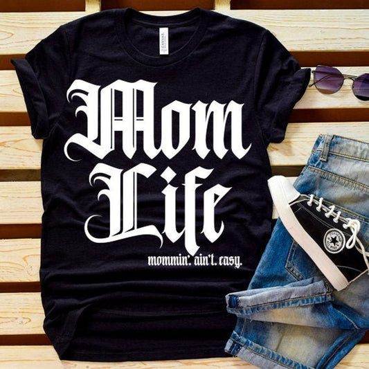 Mom Life SVG Saying