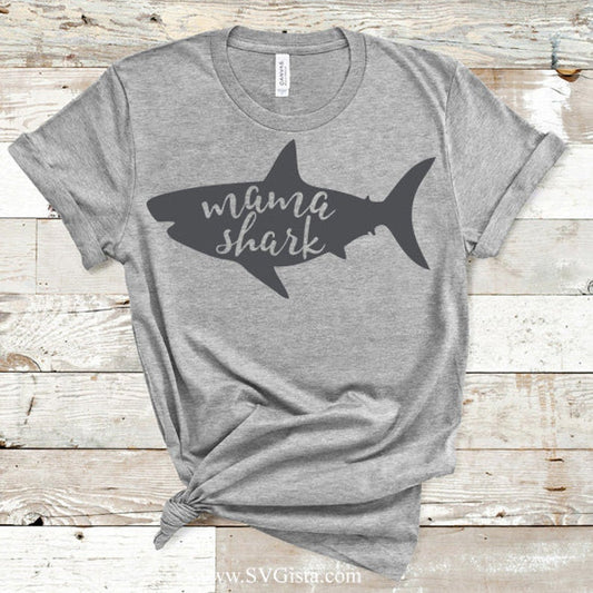 Mama Shark SVG Saying