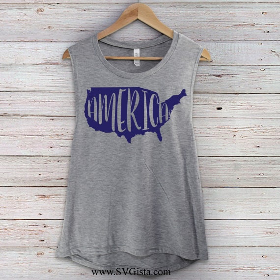 America SVG Saying