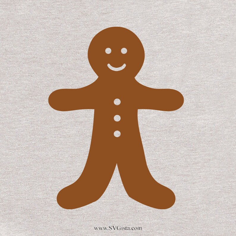 Gingerbread Man SVG