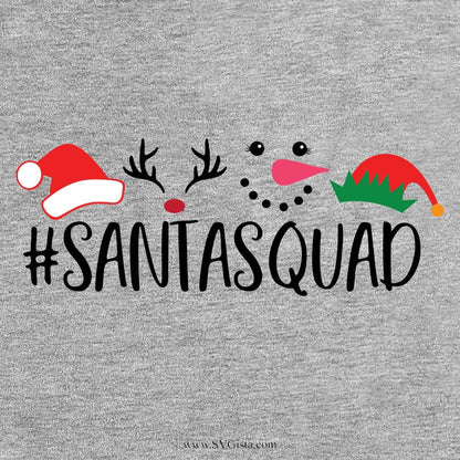 Santa Squad SVG Saying