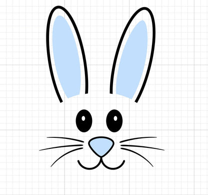 Bunny Face SVG