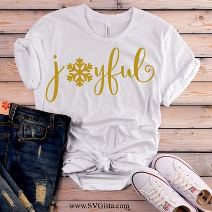 Joyful SVG Saying