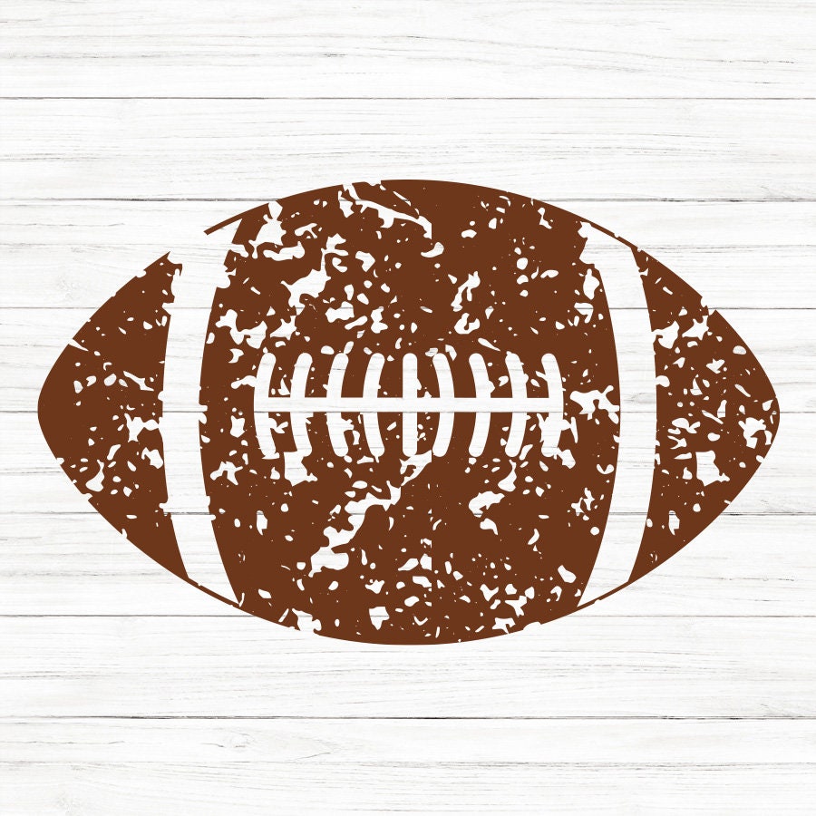 Grunge Football SVG