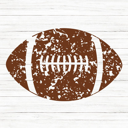 Grunge Football SVG