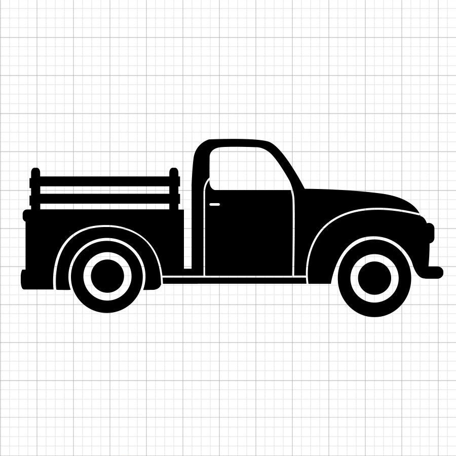 Vintage Truck SVG