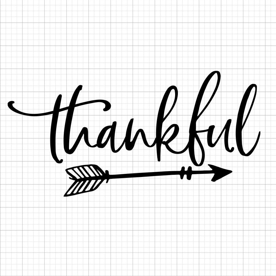 Thankful SVG Saying