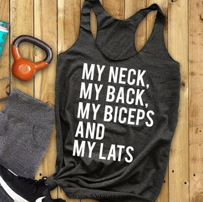 My Neck My Back SVG Saying