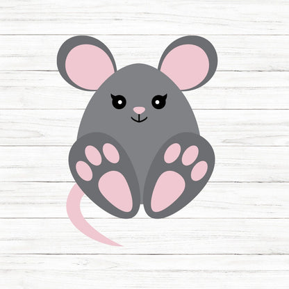 Cute Mouse SVG Clipart