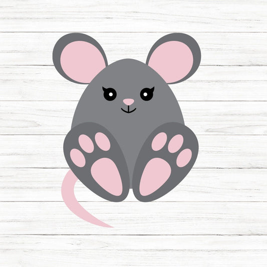 Cute Mouse SVG Clipart