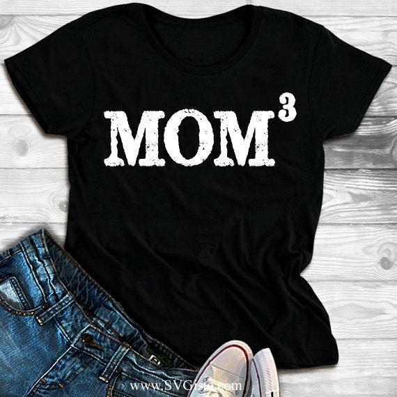 Mom 3 SVG Saying
