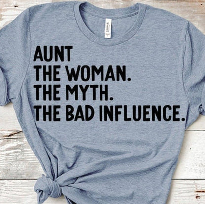 Aunt The Woman Svg Saying