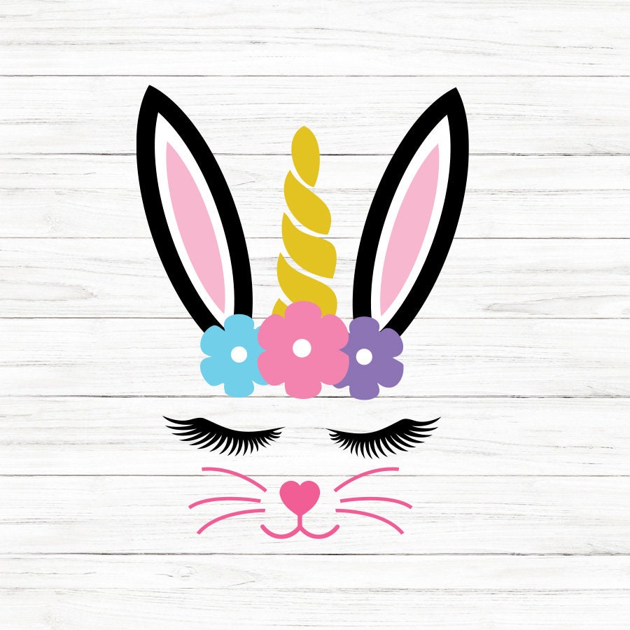 Bunny Unicorn SVG