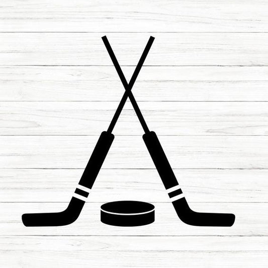 Hockey Sticks SVG
