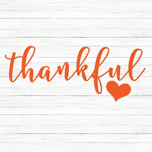 Thankful SVG Saying