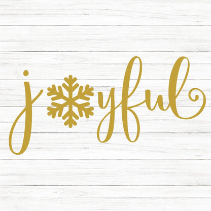 Joyful SVG Saying