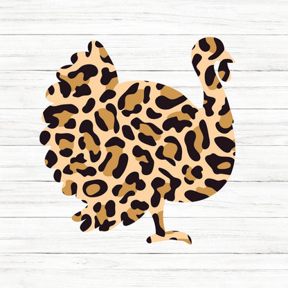Leopard Print Turkey SVG