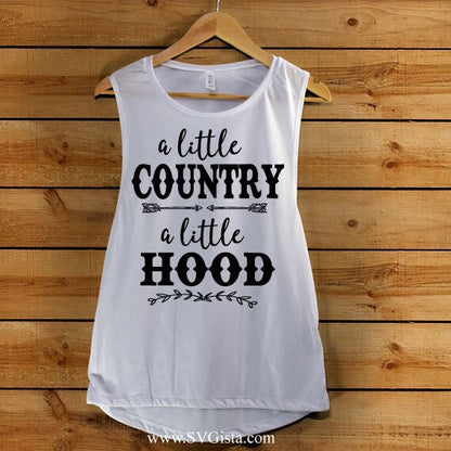 A Little Country SVG Saying