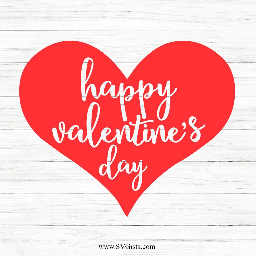 Happy Valentines Day SVG Saying