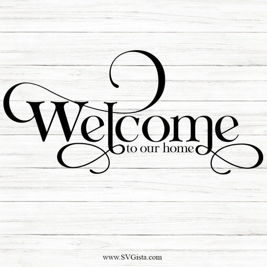 Welcome SVG Porch Sign