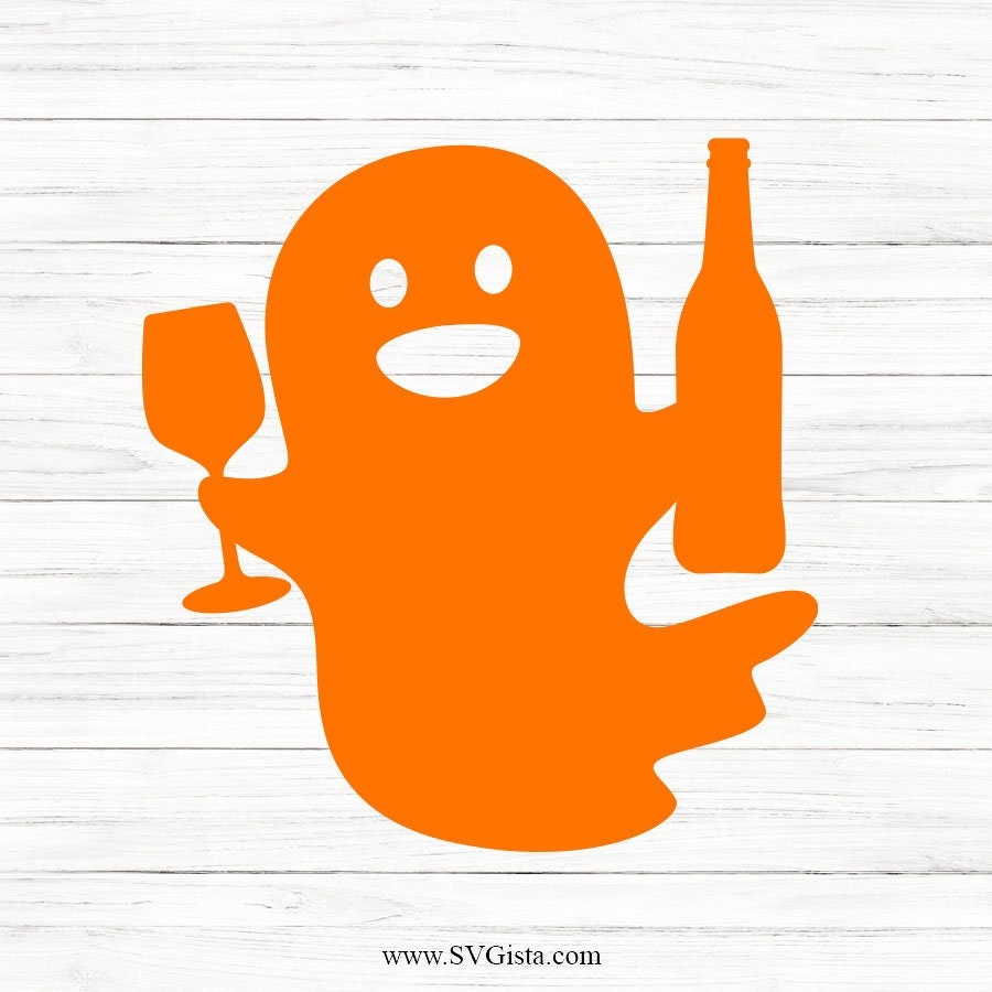 Ghost Wine SVG