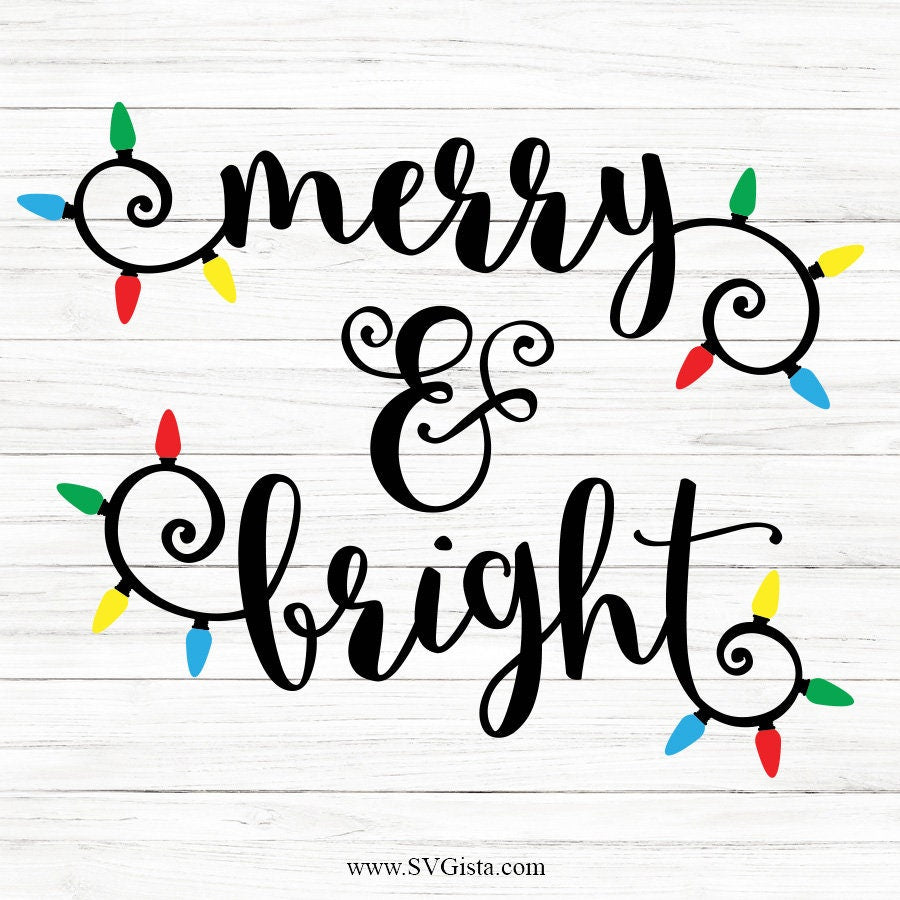 Merry Christmas SVG Saying