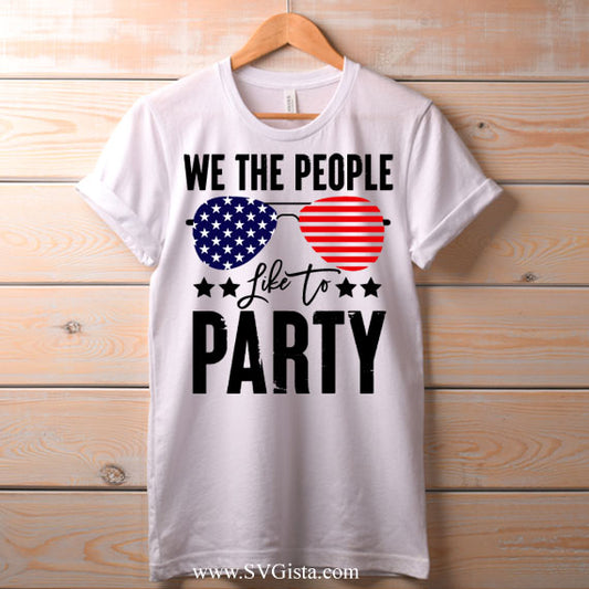 We The People SVG Saying